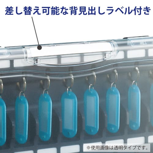 KOKUYO Key File Transparent KFB-A4T