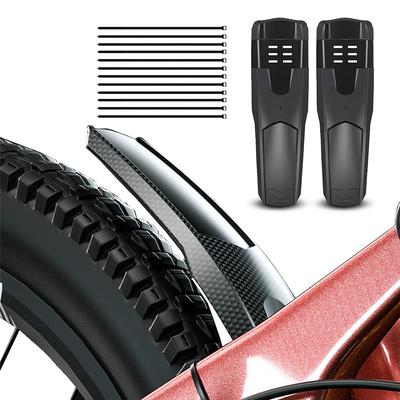 Mtb Mudguard Wings for Bicycle Μπροστινό Πίσω Φτερό Σετ 20/26/27,5/29 ιντσών Αξεσουάρ ποδηλάτου Mud Fenders Protector PP Carbon