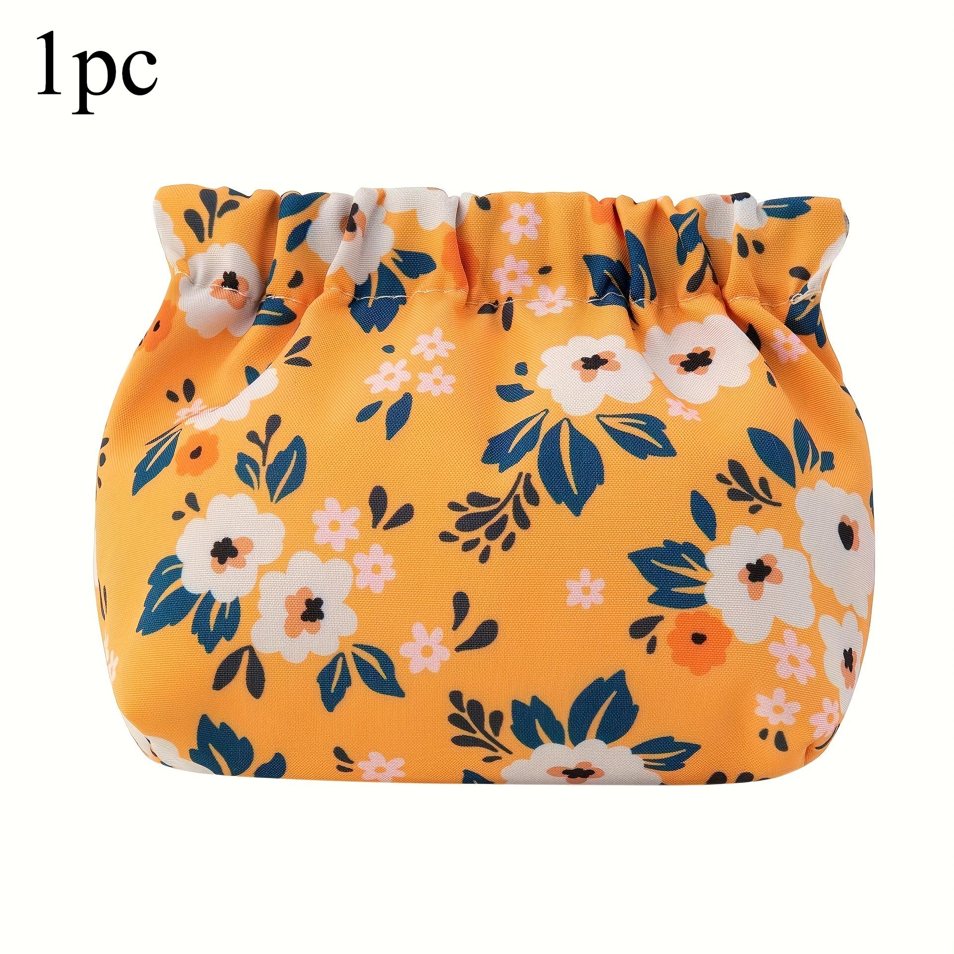 

1pc Cute Mini Shrapnel Bag Coin Purse Change Storage Bag Travel Lipstick Cosmetic Bag Printing Fashion Coin Money Bags for Women