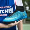 Neue C Luo High-Top-Fußballschuhe Kinder-Erwachsene Herren- und Damenstollen Training Kunstrasen Sportschuhe