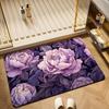 Pastoral 3d Visual Flower Flower Floor Mat Door Dirt-resistant Entrance Door Carpet Diatom Mud Entrance Bathroom Floor Mat