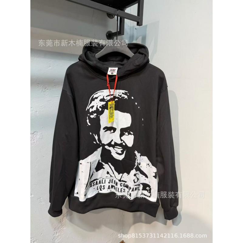 Unisex Oversized Hoodie Cotton Sweatshirt Streetwear Winter 400g Heavyweight Pullover With Front Pocket