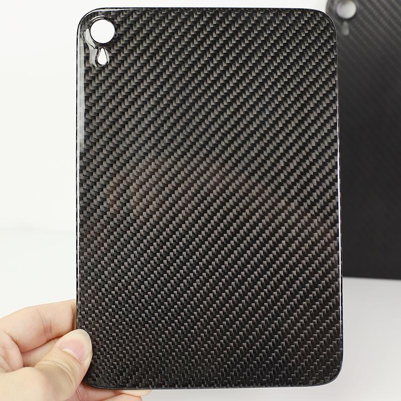 YTF-Carbon Aramid Protective Case for Apple iPad Mini6 Protective Case 8.3 Inch Carbon Fiber Thin Back Mini 7 Prevents Bending