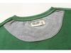Solid Color Men's Short Sleeve Round Neck T-Shirt, Washed and Brushed, Available in Plus Sizes.