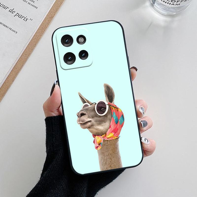 För Motorola Moto G75 Skal Härligt Tecknat Blomma Mjukt Silikon Telefonskydd För Moto G35 G55 5G E14 G04S G54 Power 5G Funda Coque