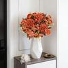 Artificial Hydrangea Flowers Scrapbook Silk Tea Rose Bud Vase Home Room Table Decor Wedding Bridal Bouquet DIY Gifts Garden Yard
