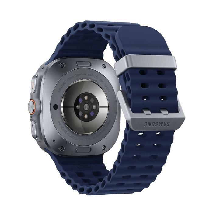 Smartwatch - SAMSUNG - Galaxy Watch Ultra (2025) 47 mm - Titanblau - LTE - BioActive-Sensor