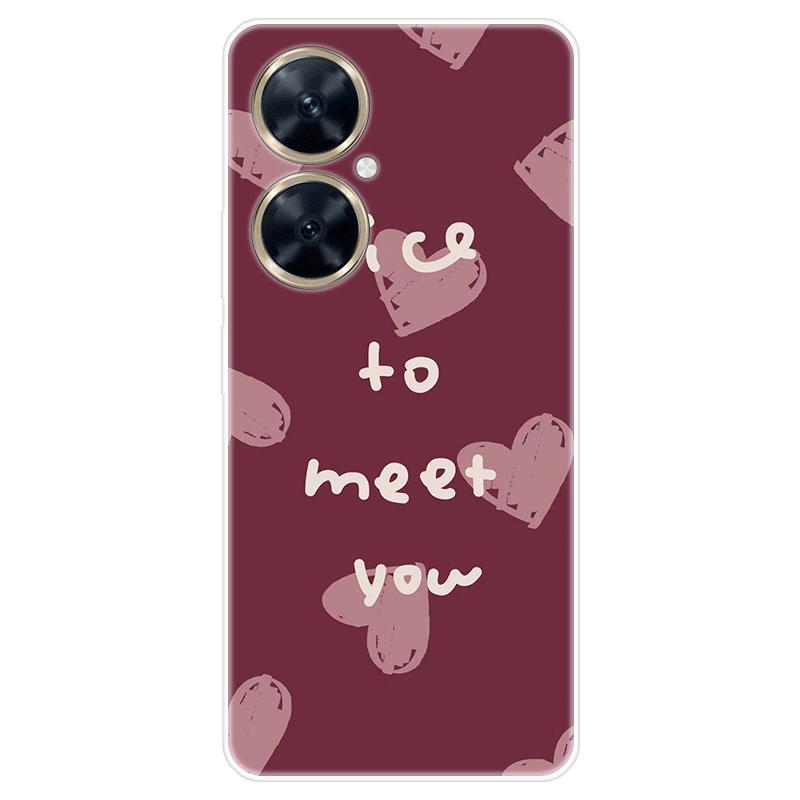 Für Huawei nova 11i nova11i Fall Weiche Silikon Zurück Abdeckung Cartoon Telefon Fall Diversifizierung