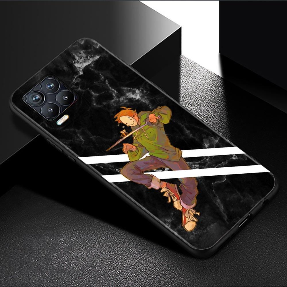 Handyhülle für Oppo Realme GT 8 7 6 5 Pro C3 C11 C21 C21Y C20A XT X7 X50 Pro Ultra Silikon Capa Schwarze Hülle Dream Smp