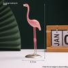 Resin Art Flamingo Sculpture For Home Office Desk Decoration Gift For Colleagues
