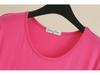 Women's Summer Loose Modal Sleeveless Round Neck Top - Solid Color, Large Size, Thin Home Vest