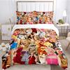 Marilyn Monroe Duvet Cover Soft Bedding Set with Pillowcases for Teens Single Double Queen King Size