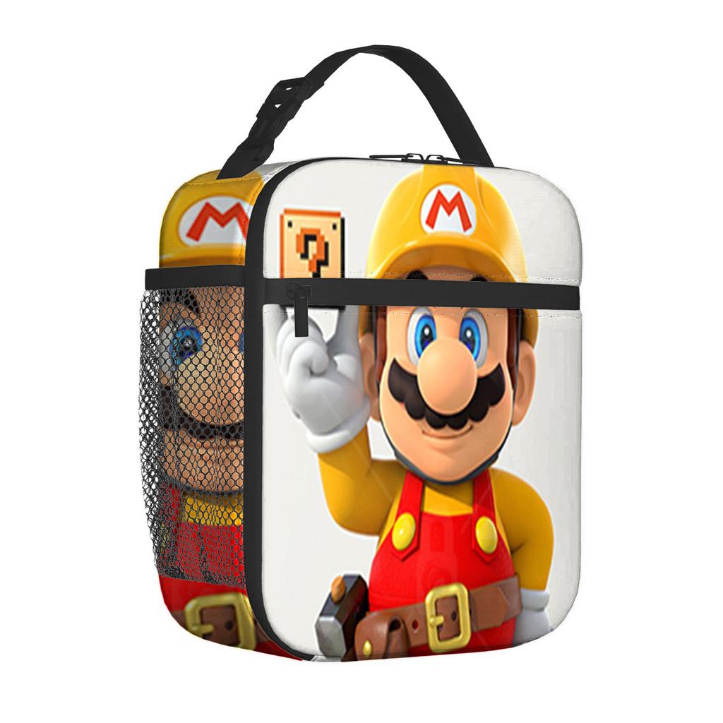 Cartoon Lunch Bag Bento Bag Fully Printed 3D Digital Thermal Insulation Bag Portable Outdoor Children'S Picnic Bag