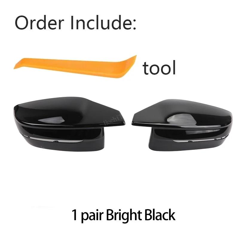 For BMW M240i M440i i4 M50 M2 G87 M3 G80 M4 G82 G83 Carbon Fiber Car Rear View Door Wing Side Mirror Cover Caps Shell Case