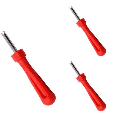 Valve Core Wrench Tool 3 Piece Set Single Head Short Type for Tire Valve Adjustment and Air Release Tool