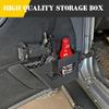 Door Pockets Storage Compatible With 2007-2018 Jeep Wrangler JK JKU 4 Door Metal Side Ert Organizer Box Replace Sagging Net