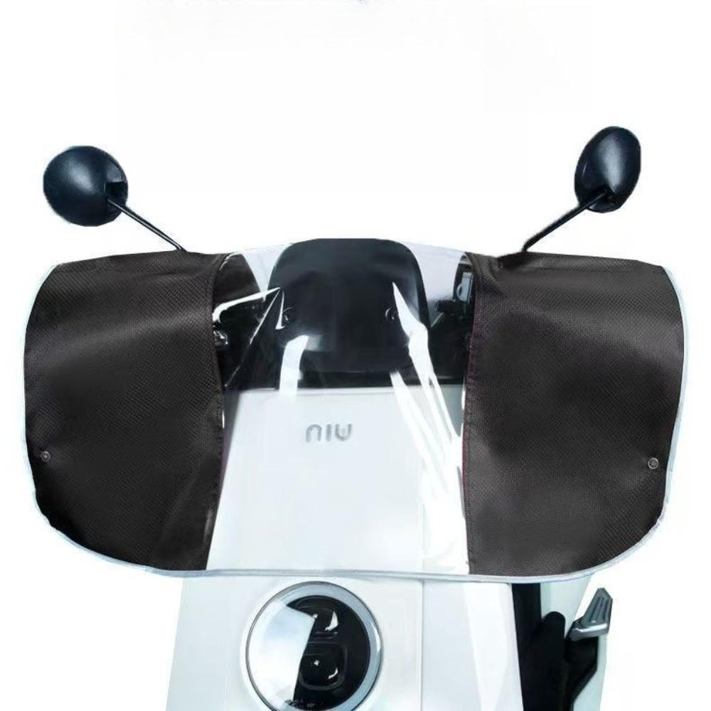 Thickened Motorcycle Head Rain Cover Waterproof Dustproof Electric Vehicle Control Panel Protector XL