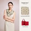 Shanghai Story Women's Silk Wool Blend Square Scarf