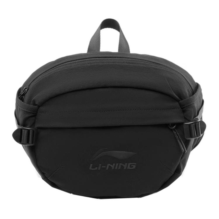 New LiNing Polyamide With Spandex Shoulder Bag Unisex Black ABDU195-1