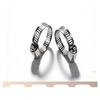 Stainless Steel Hose Clamps 10Pcs Durable Rust Resistant Adjustable Clips for Garden Hose Plumbing Pipeline Fixing DIY Projects