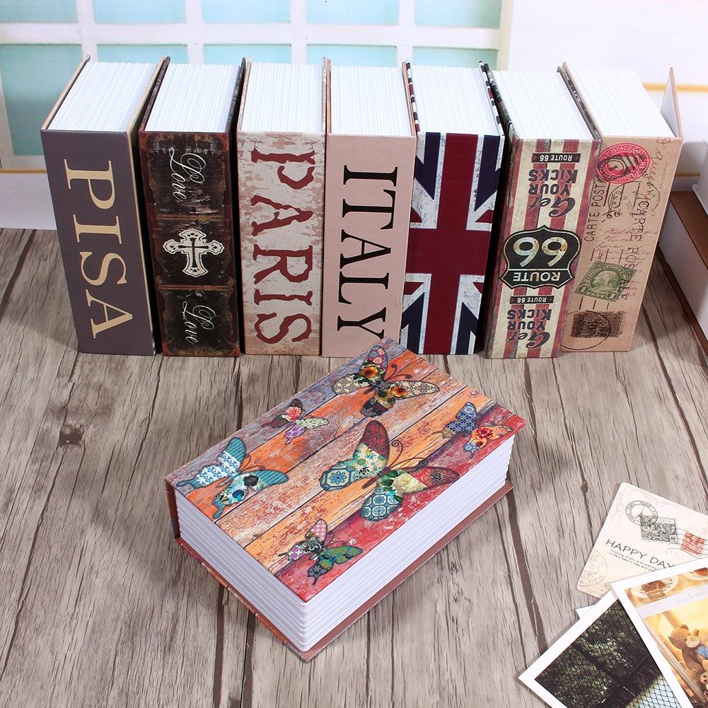 

Dictionary Book Secret Safe Security Box Money Cash Jewelry Lock Box Butterfly
