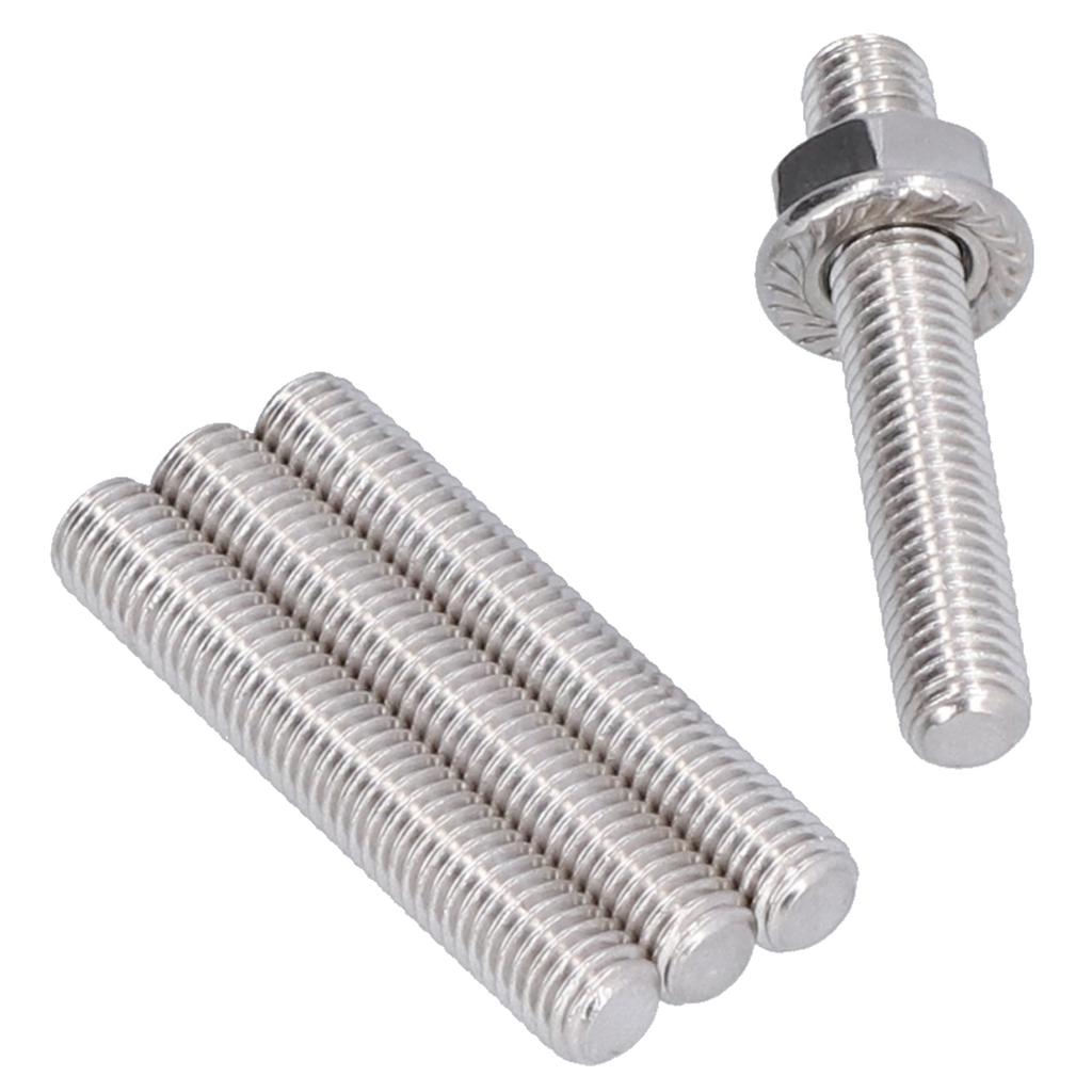 Exhaust Manifold Stud Nuts Kit N811313S431 304 Stainless Steel for FORD 4.6 and 5.4 LITER V8 Engine