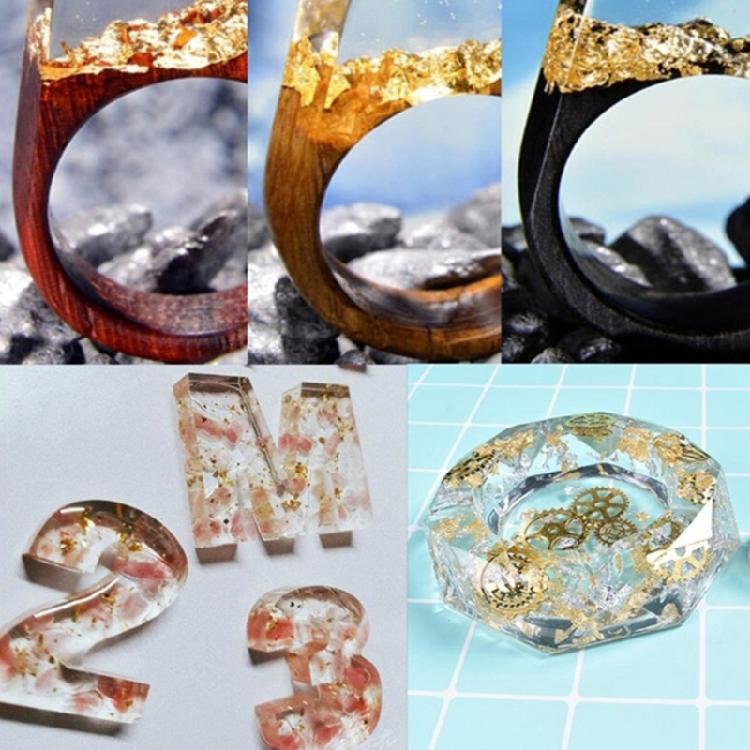 Epoxy Resin Filling Gold Foil Paper Gold Flakes for Decorative Art and Crafts