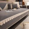 Sofa Cushion Four Seasons Universal Nordic Simple Light Luxury Seat Cushion Non-Slip Cover Cover Cushion Backrest Towel Cover Cloth Thickened