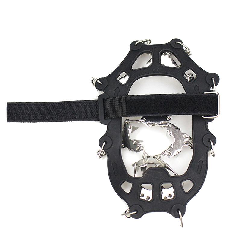 32 Teeth Ice Gripper Spike For Shoes Anti Slip Hiking Climbing Snow Spikes Crampons Cleats Chain Claws Grips Boots Cover