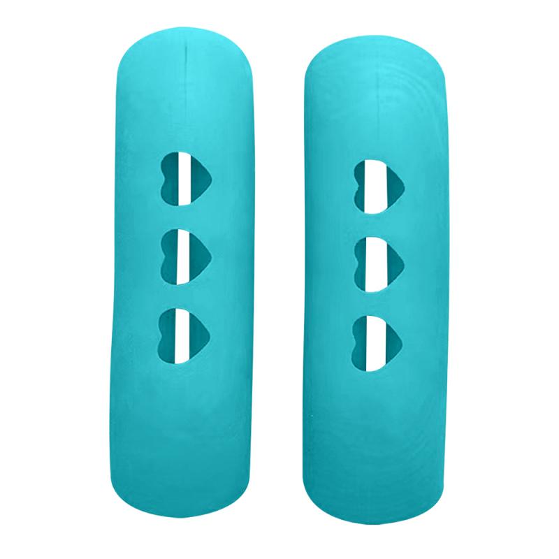 Silicone Pot Earmuff Kitchen Tools Pan Accessories Pan Handle Heat Insulation Pad Buckle Pan Handle Cover синий