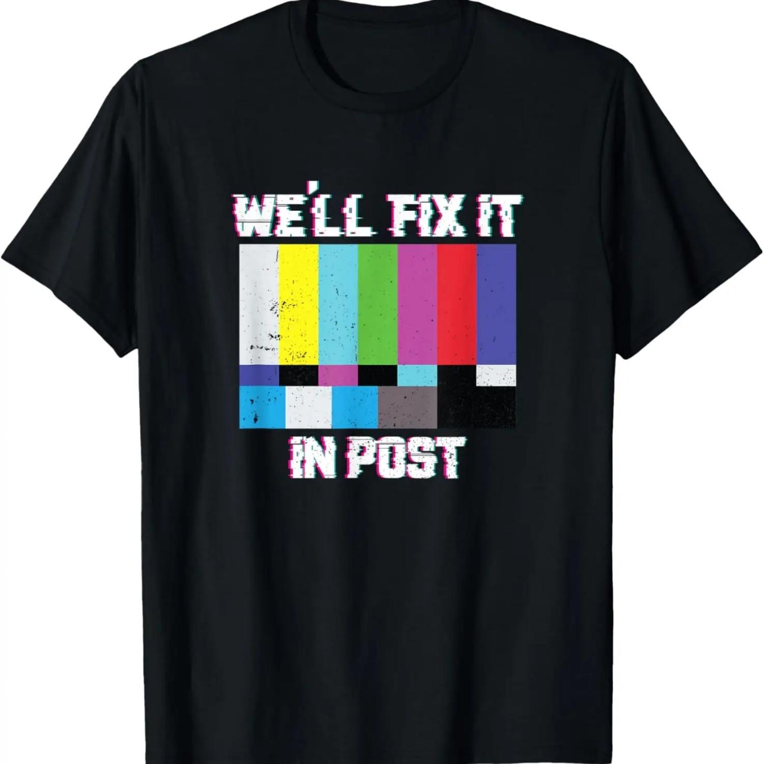 

Filmmaker Fix it in Post Cinematographer T-Shirt S чёрный