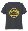 Retro Jazz Vinyl Funk Sample Vintage Washed Tee Soft Cotton Oversized Crew Neck Short Sleeve Unisex Old School Streetwear Top