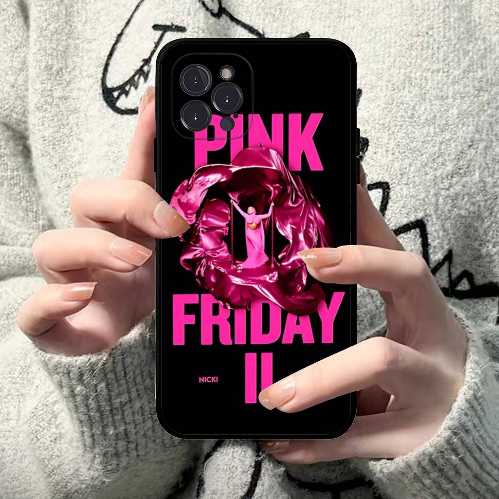 N-nicki Singer M-minaj Phone Case For IPhone 14 Plus 13 Mini 11 16 15 17 Pro Max Protection Shockproof