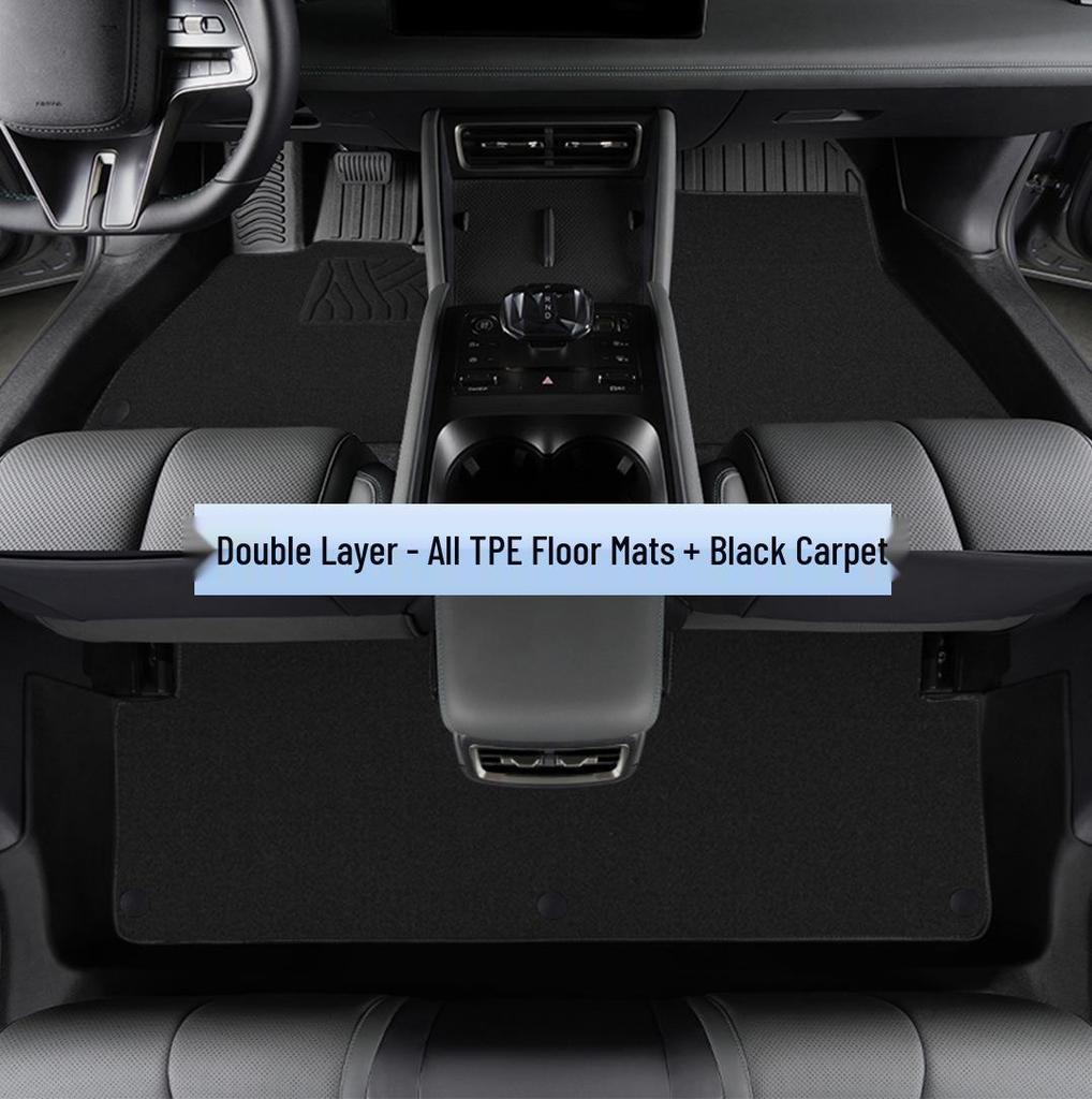 BYD Qin L 2025 Model TPE Fully Enclosed Floor Mats & Door Sill Package