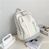 Schoolbag School Bag Female College Student Casual Versatile Large Capacity Backpack Male Junior High School High School Student Niche Design Travel 