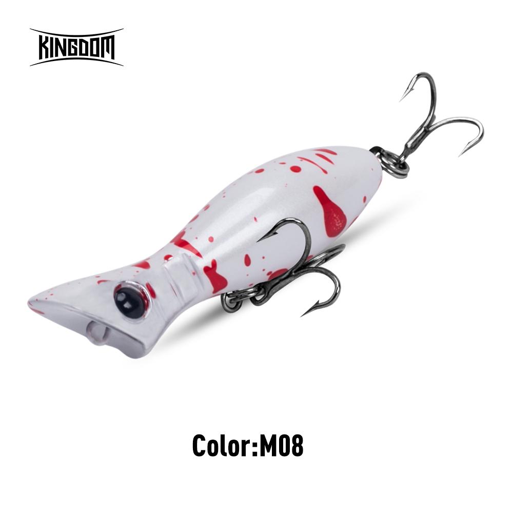 Kingdom Rybářské návnady 50mm 3,5g popper Sinking Hard Baits Nástraha s dobrou akcí