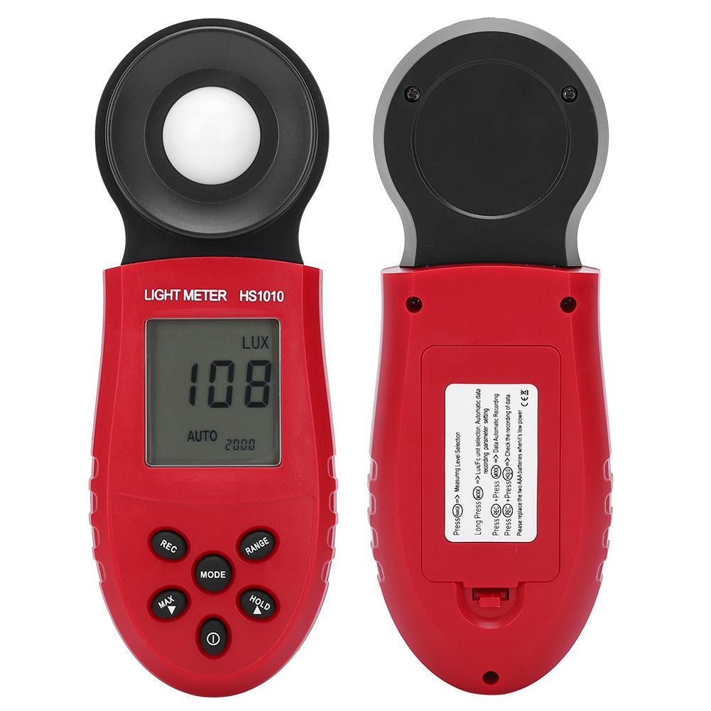 HS1010 Handheld Light Meter Digital Display Electric Illuminometer for Home Office