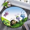 A Bug's Life pattern round rug,Carpet Rug for Living Room Bedroom Playroom ,Non-slip Floor Mat,Holiday Gifts and Birthday Gifts.