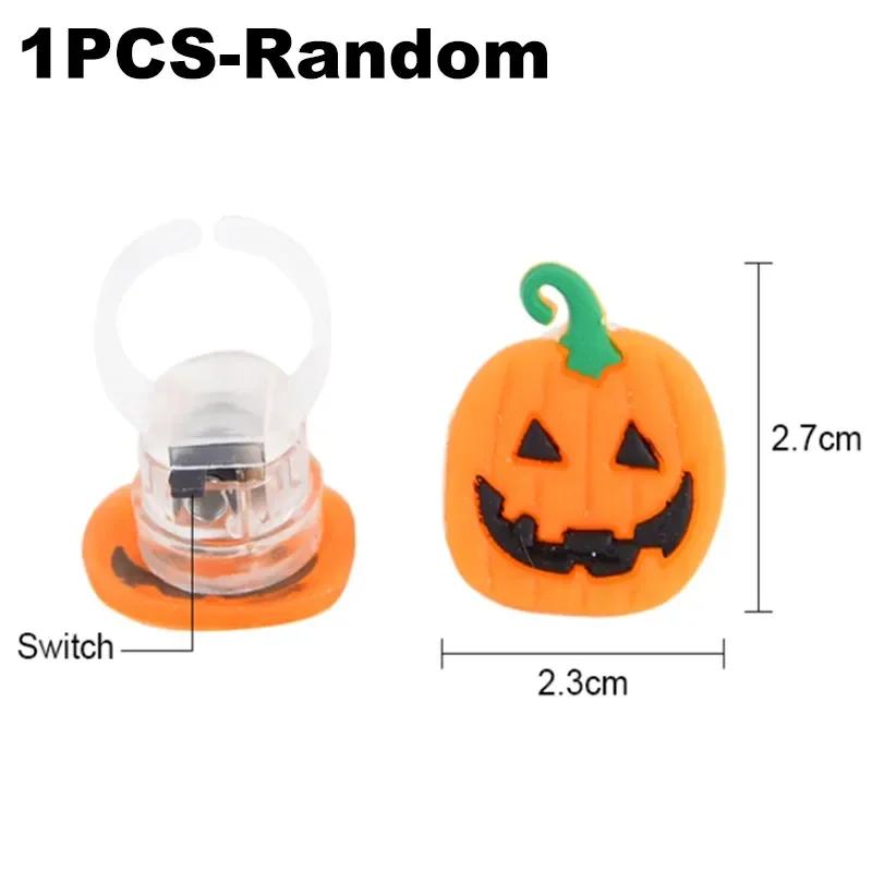 Halloween Light Up Glowing Rings 50PCS Halloween Party Favors LED Rings Flashing Glowing Finger Rings Fun Toys for Kids Adults