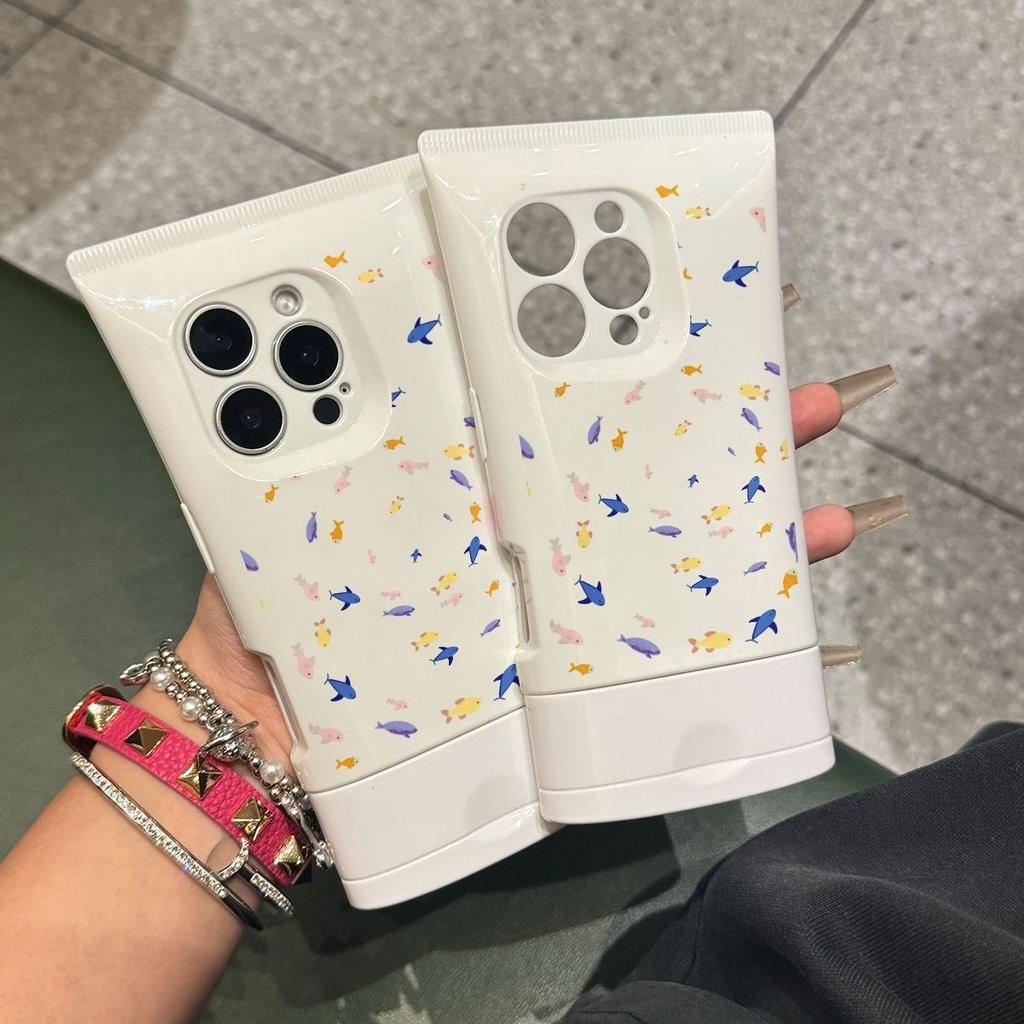 Trendy Facial Cleanser Mobile Phone Case for Iphone17 Cooling Ins Wind for Apple 14promax Anti-fall Mobile Phone Case