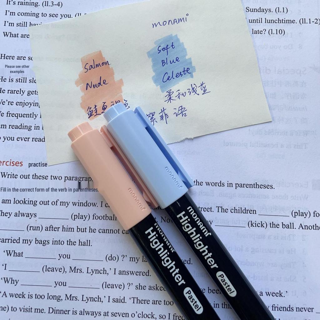 Morandi Textmarker - Elegante Neue Farben 601, Ideal für Schüler