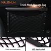 Car Trunk Mesh Storage Bag & Fire Extinguisher Holder
