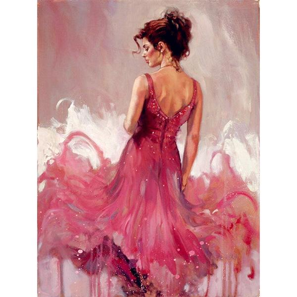 5D Diy Алмазная мозаика вышивка крестиком портрет цветок алмазная живопись вышивка женщина набор стразов подарок для рукоделия домашний декор