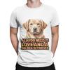 Pet Owner Design All You Need Is Love And Golden Retriever Funny Graphic 100 Cotton TShirt gloden retirever Tops Tees For Unisex
