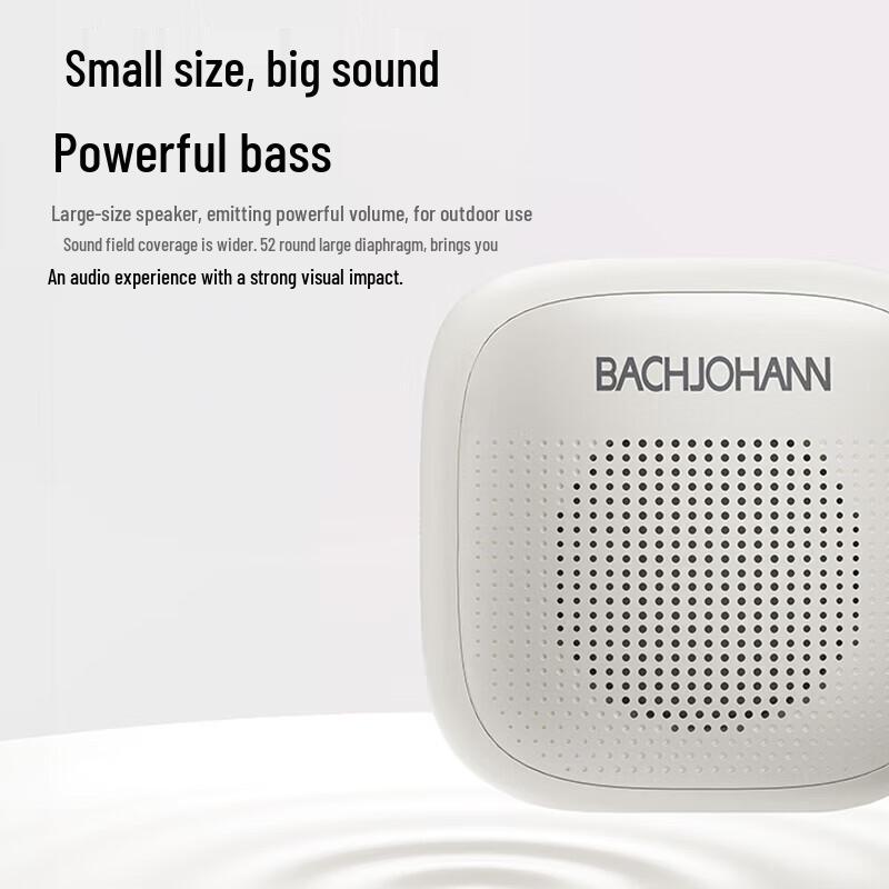 Bach Johann Q2 Portable Bluetooth Speaker CN plug (adapter included)