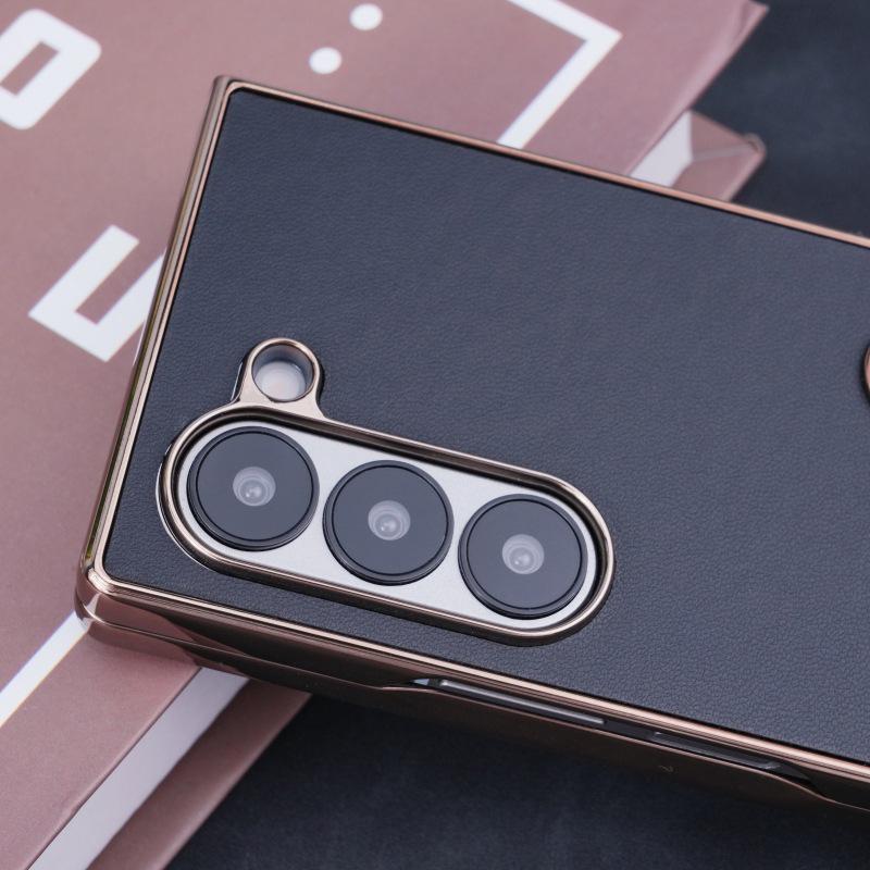 Electroplated Stand Case for Samsung Z-Fold7/Z-Flip7