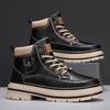 Autumn new British retro high-top Martin boots casual shoes high-top short boots leather shoes