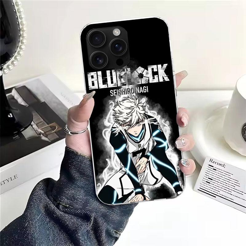 Blue Lock Nagi Seishiro Soft Phone Case For IPhone 11 17 Air 16E 16 Pro Max 15 + 14 Plus 13 Mini 12 Apple 7 SE 8 Fundas Coque 11