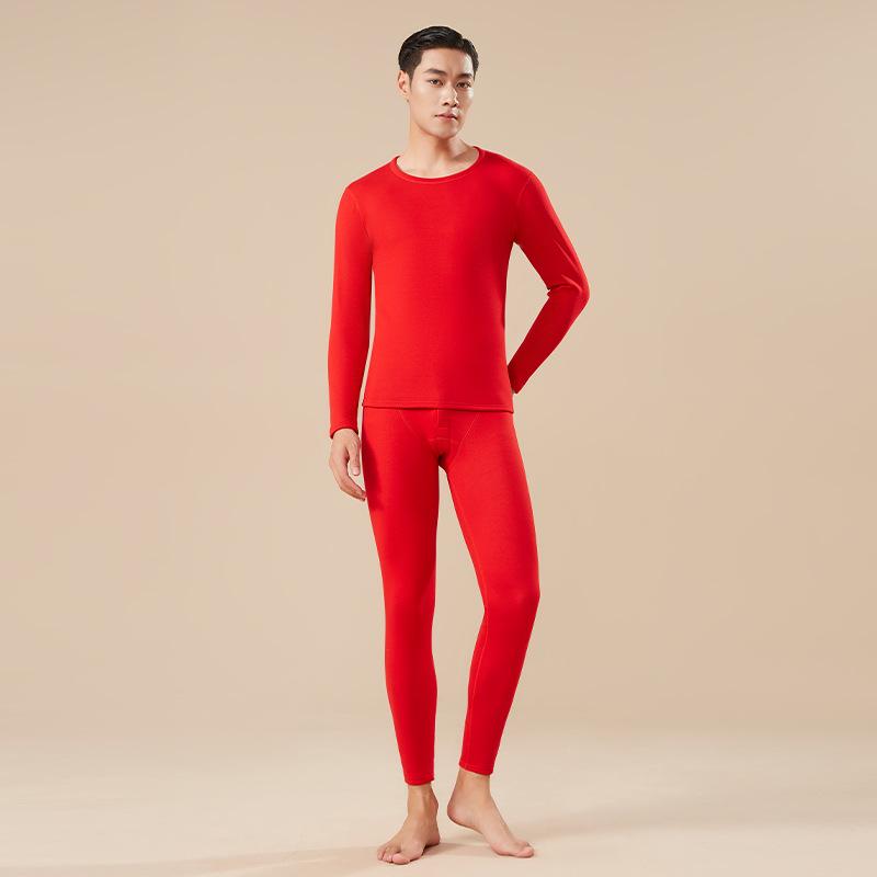 Pánská a dámská termální lyocellová souprava spodního prádla - Hřejivá, silná, přiléhavá základní vrstva na podzim a zimu