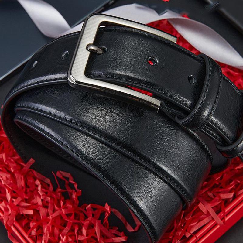 Korean Style Men's Versatile Pin Buckle Belt: Casual & Business for All Ages